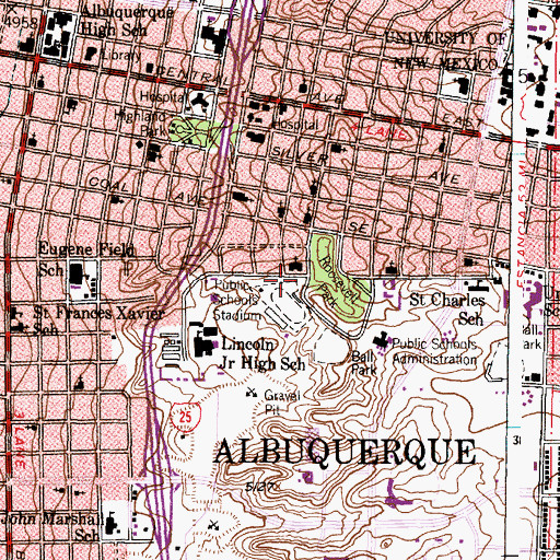 Topographic Map of Yale 3 Water Well, NM