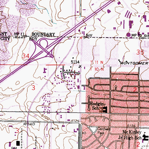 Topographic Map of Volandia 3 Water Well, NM