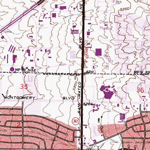 Topographic Map of Vol-Andia 4 Water Well, NM