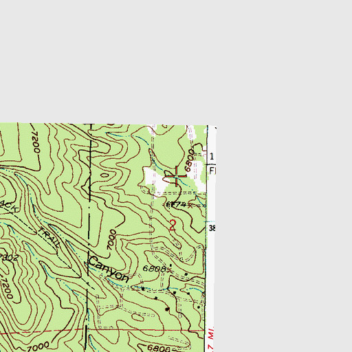 Topographic Map of S-197 Water Well, NM