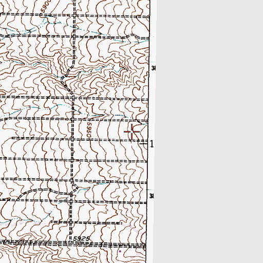 Topographic Map of RG-26247 Water Well, NM