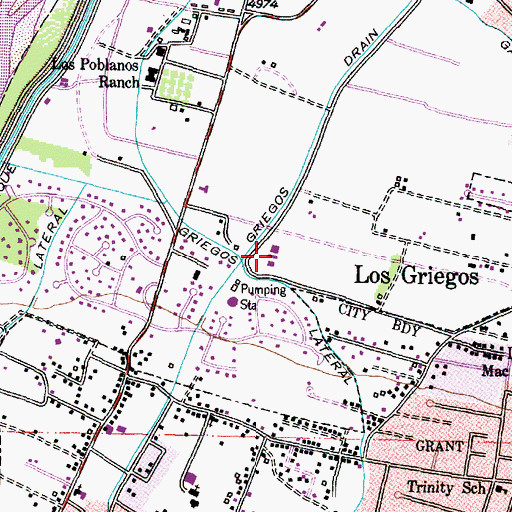 Topographic Map of Ranchers Water Well, NM