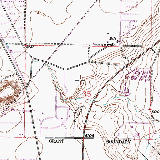 Topographic Map of RG-31044 Water Well, NM