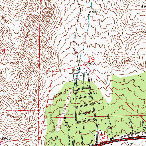 Topographic Map of RG-36005 Water Well, NM