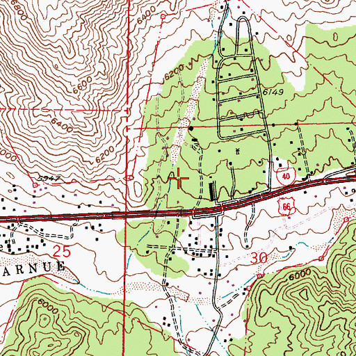 Topographic Map of RG-30695 Water Well, NM