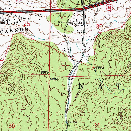 Topographic Map of RG-35453 Water Well, NM