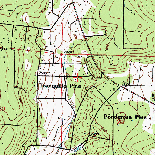 Topographic Map of RG38657 Water Well, NM