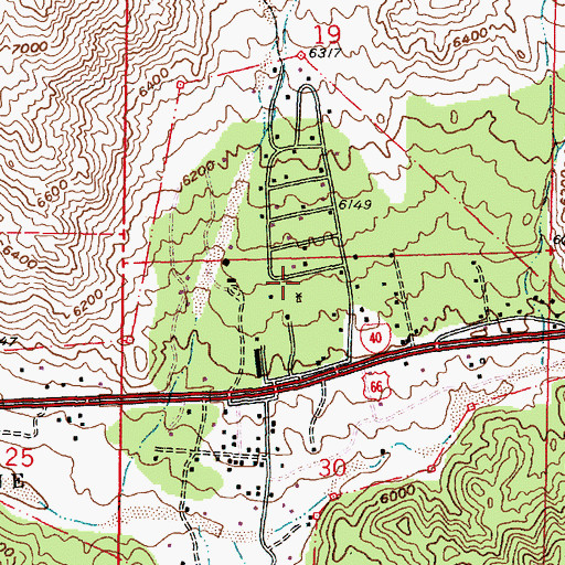 Topographic Map of RG-38149 Water Well, NM