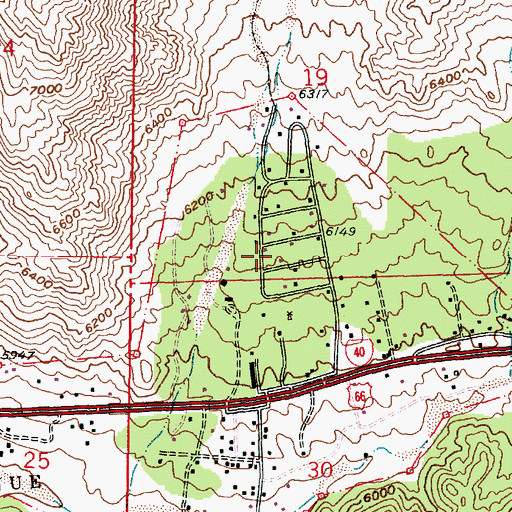 Topographic Map of RG-41786 Water Well, NM