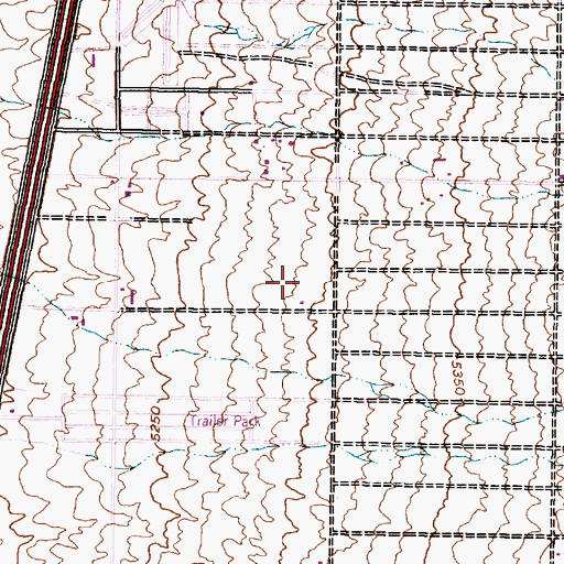 Topographic Map of RG-32719 Water Well, NM