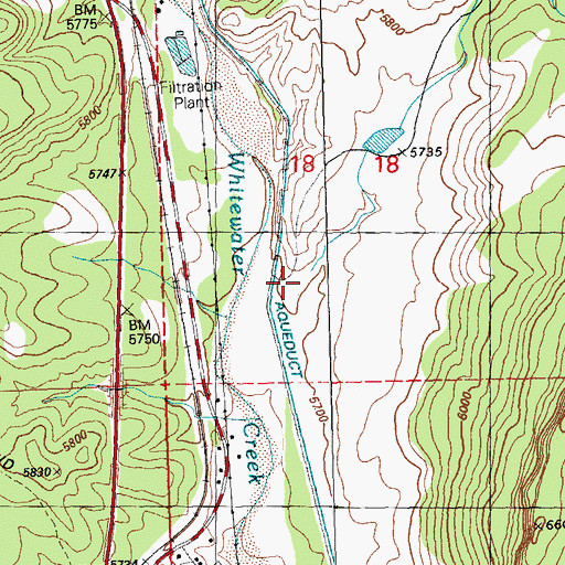 Topographic Map of 00335 Water Well, NM