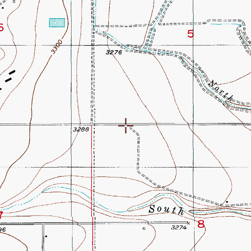 Topographic Map of 10182 Water Well, NM