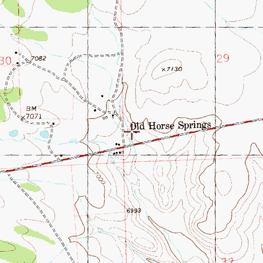 Topographic Map of Armijo 2 Water Well, NM