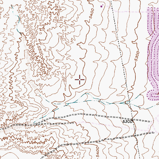 Topographic Map of Oncho Grande Water Well, NM