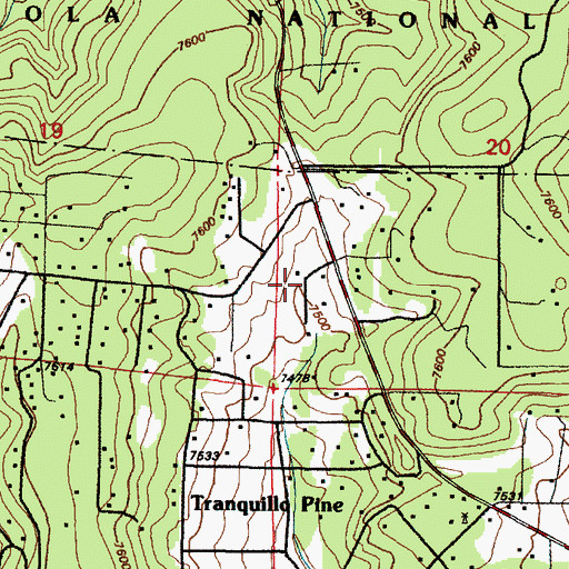 Topographic Map of RG-35320 Water Well, NM