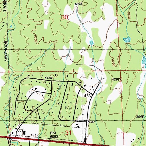 Topographic Map of G 197 Water Well, NM