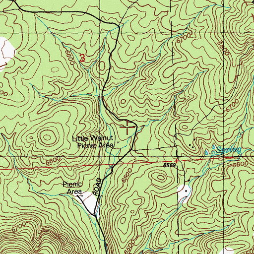 Topographic Map of G 218 Water Well, NM