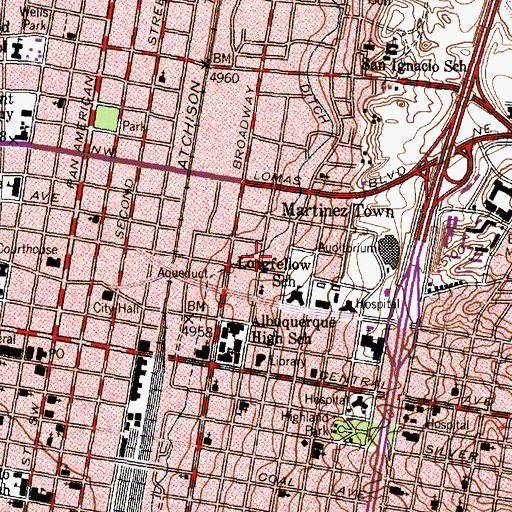 Topographic Map of 10027 Water Well, NM