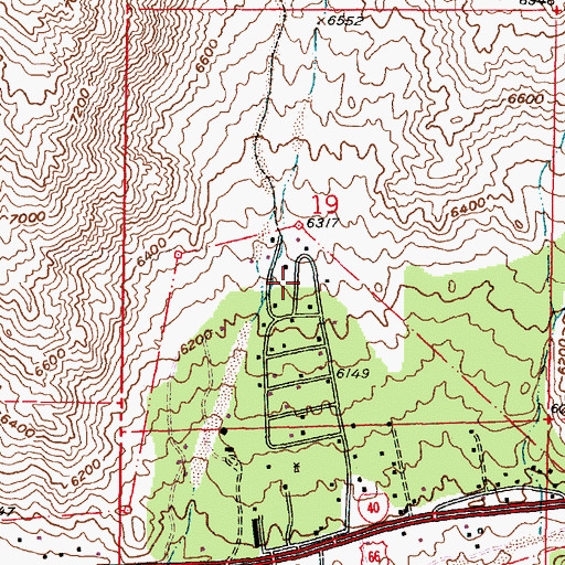 Topographic Map of 136 Water Well, NM