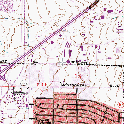 Topographic Map of Vol-Andia 1 Water Well, NM