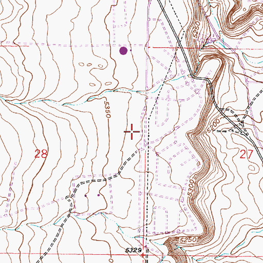 Topographic Map of Volcano Cliffs 2 Water Well, NM