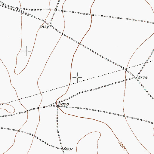 Topographic Map of West Mesa 1 A Water Well, NM