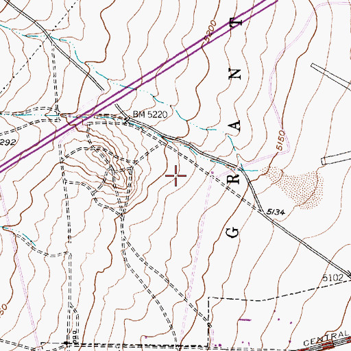 Topographic Map of West Mesa 2 Water Well, NM