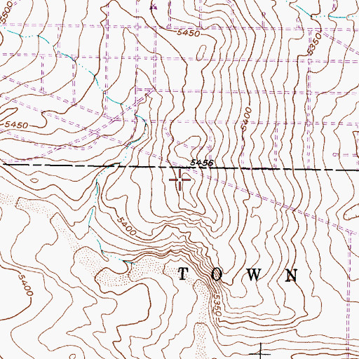 Topographic Map of Well Number 3 Water Well, NM
