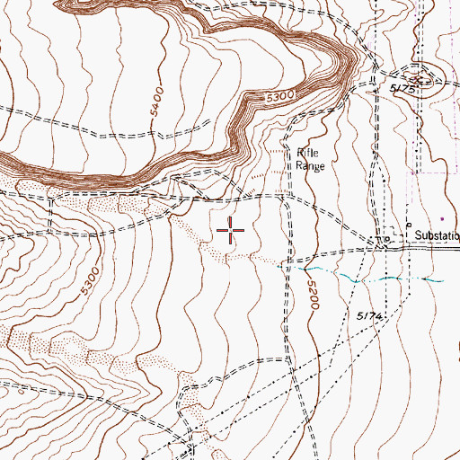Topographic Map of College Number 2 Water Well, NM