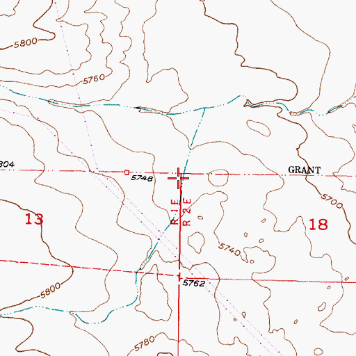 Topographic Map of Annulus Water Well, NM