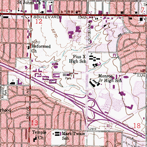 Topographic Map of Charles 2 Water Well, NM