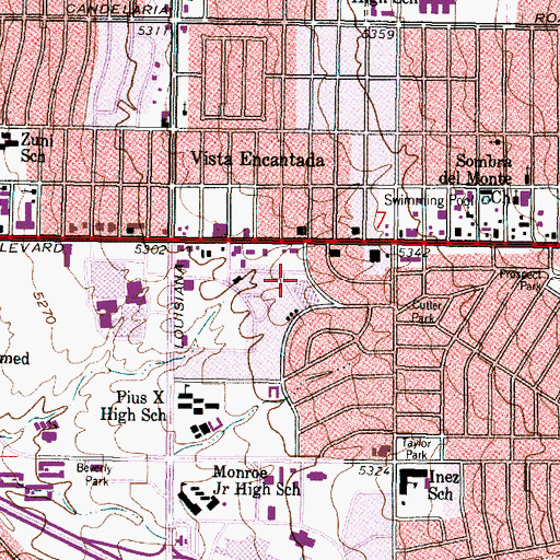 Topographic Map of Charles 1 Water Well, NM