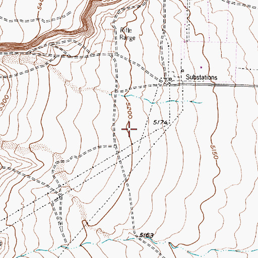 Topographic Map of College Number 3 Water Well, NM