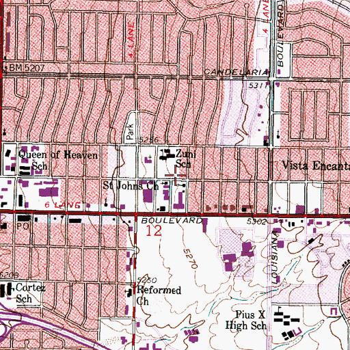 Topographic Map of Charles 3 Water Well, NM