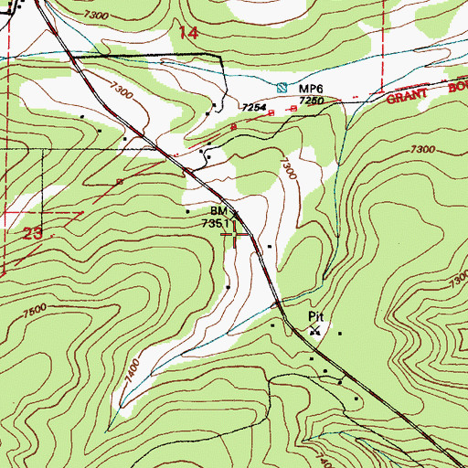 Topographic Map of E-3176 Water Well, NM