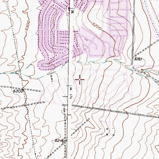 Topographic Map of Leavitt 2 Water Well, NM