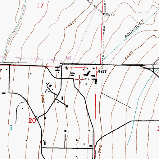 Topographic Map of Number 10 Water Well, NM