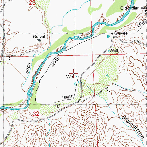 Topographic Map of 10212 Water Well, NM