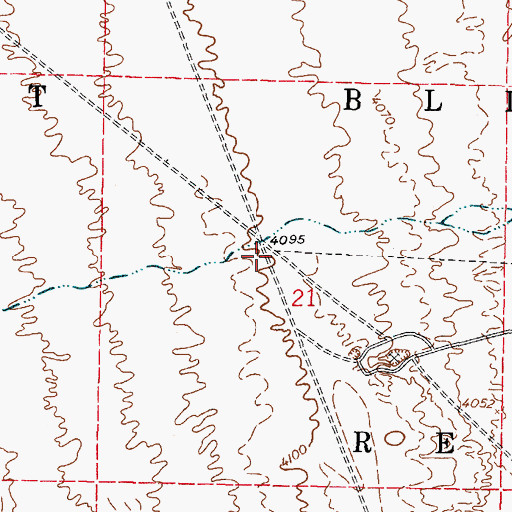 Topographic Map of Firing Line Road Water Well, NM
