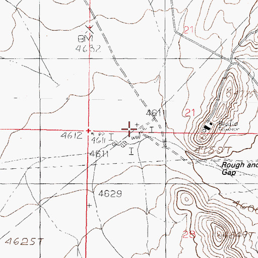 Topographic Map of 00002 Water Well, NM
