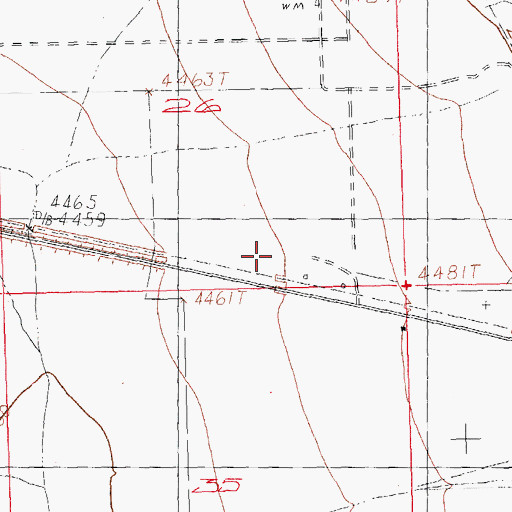 Topographic Map of West Well Water Well, NM