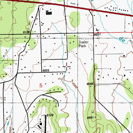 Topographic Map of 00368 Water Well, NM