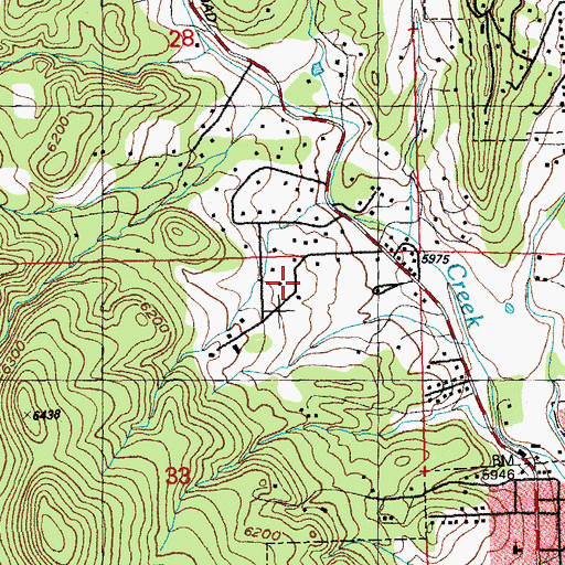 Topographic Map of 00250 Water Well, NM