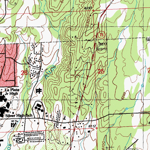 Topographic Map of 00244 Water Well, NM