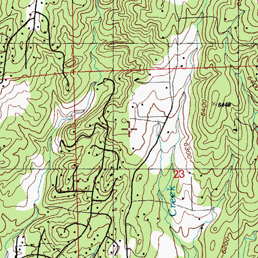 Topographic Map of 00240 Water Well, NM