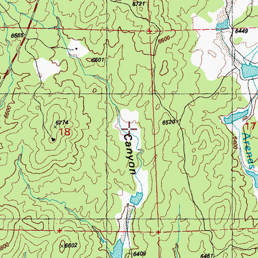 Topographic Map of 00187 Water Well, NM