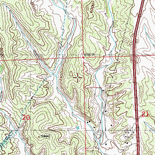 Topographic Map of G 459 Water Well, NM