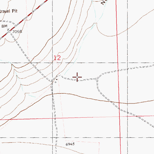 Topographic Map of Windmill G Water Well, NM