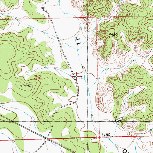 Topographic Map of RG-27460 Water Well, NM