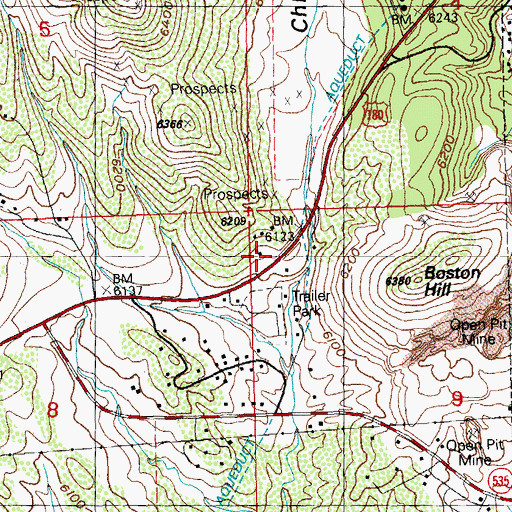 Topographic Map of 00434 Water Well, NM